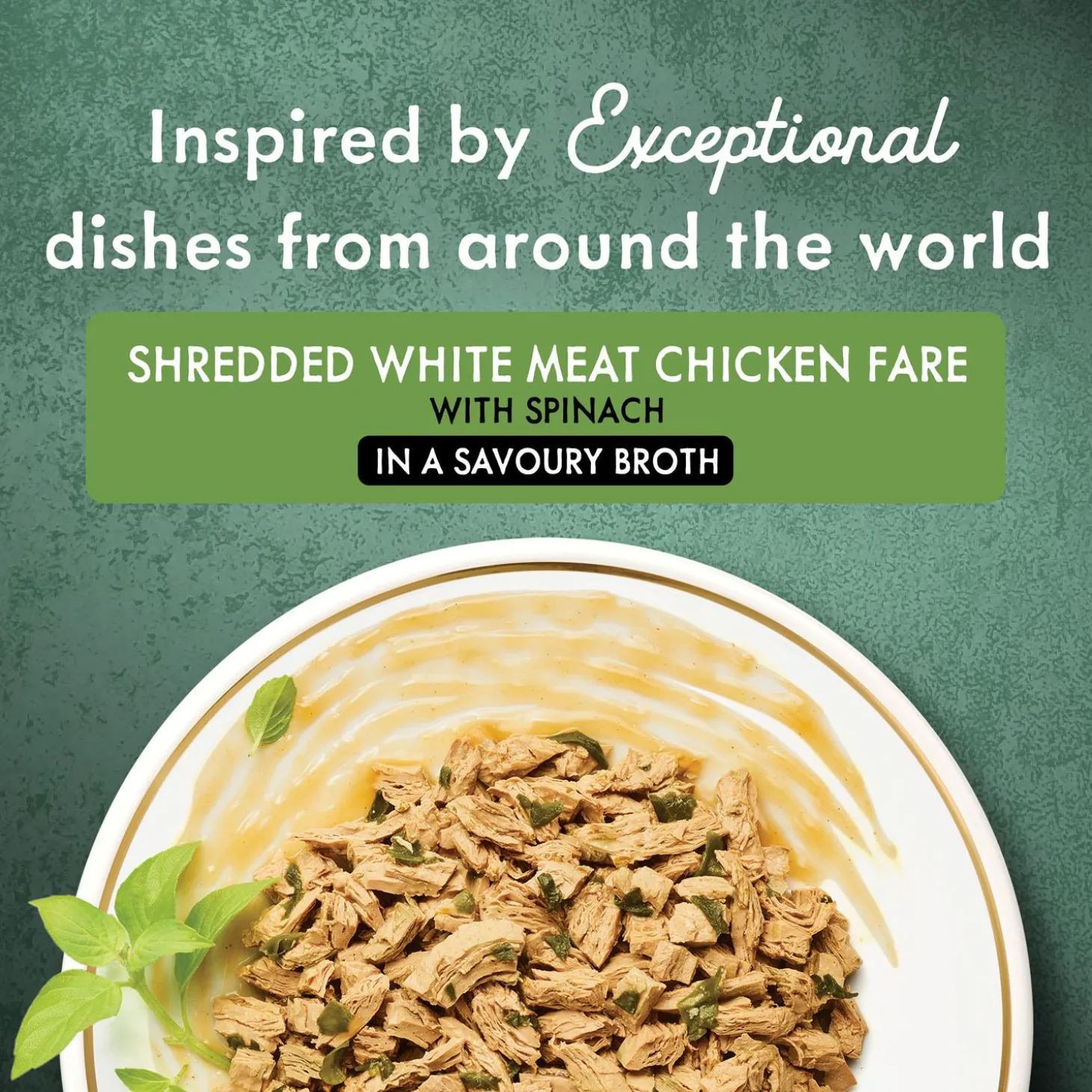 Medleys Shredded White Meat Chicken Fare Adult Cat Food