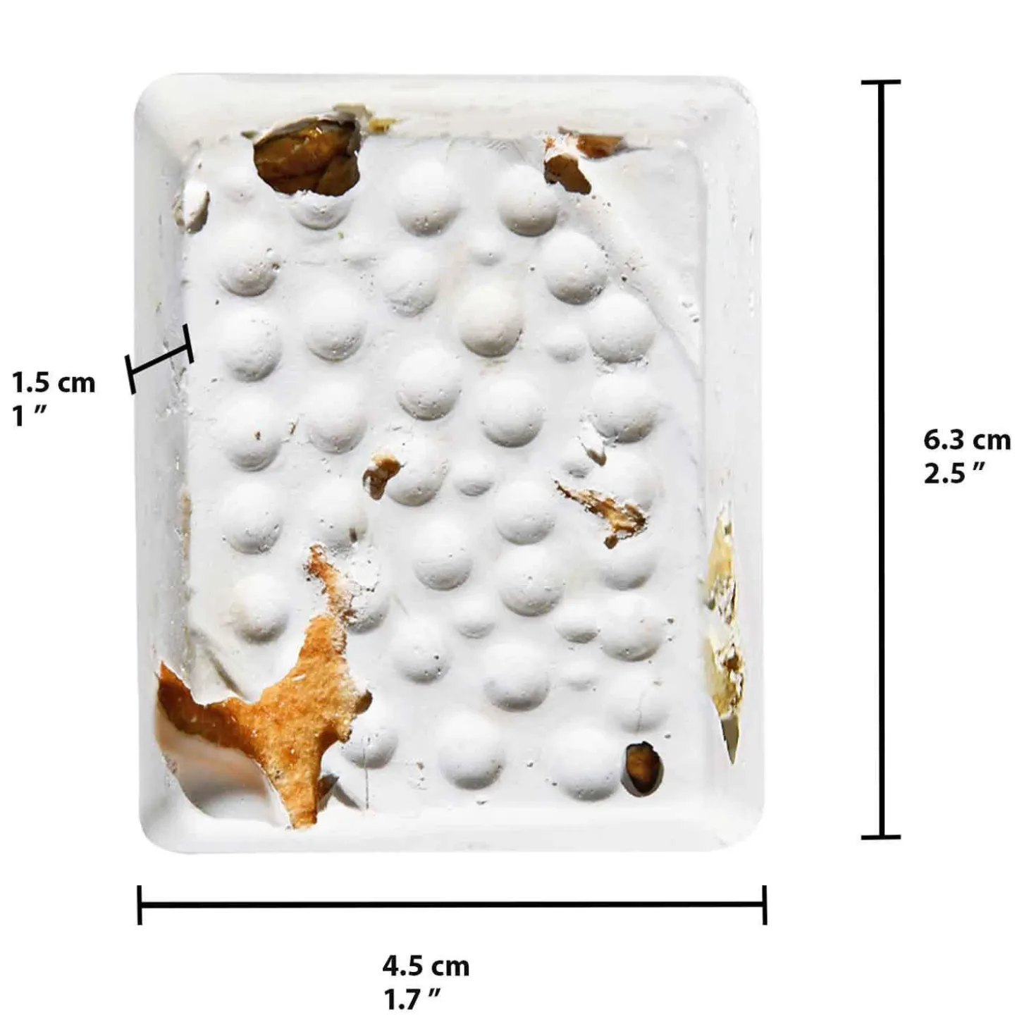 Mineral Block with Dried Apples for Small Birds