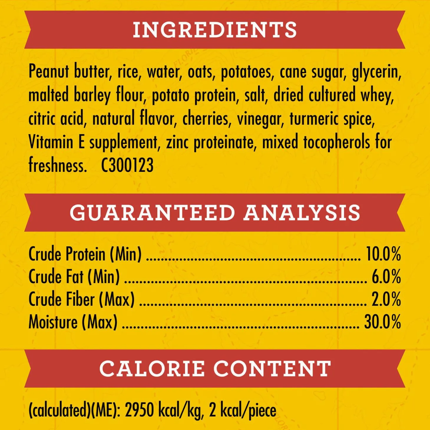 Mini Naturals Peanut Butter & Oats Recipe Dog Treats