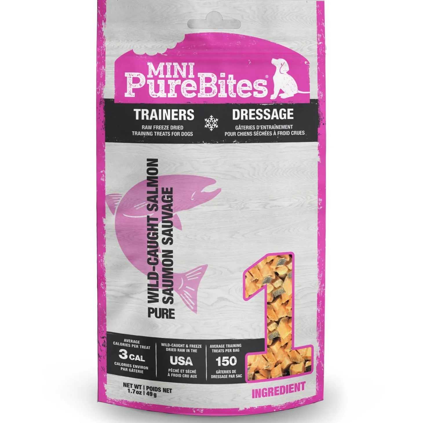Mini Trainers Wild-Caught Salmon Dog Treats