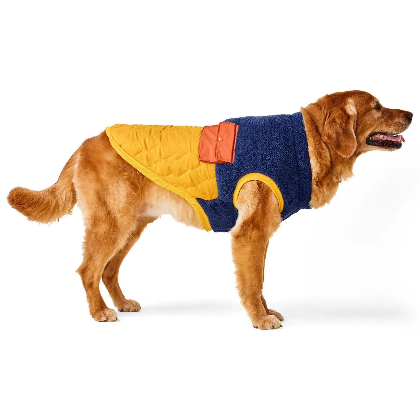 Mixed Fleece Sweater