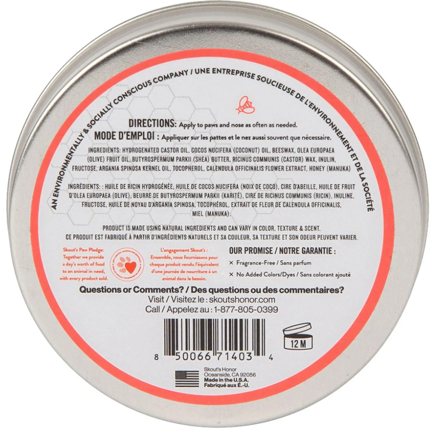 Moisturizing Pet Balm