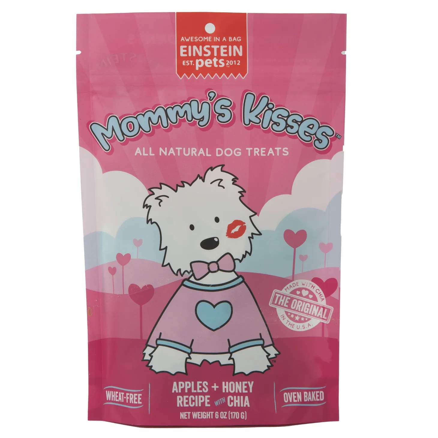 Mommy's Kisses Apples + Honey with Chia Recipe Dog Treats