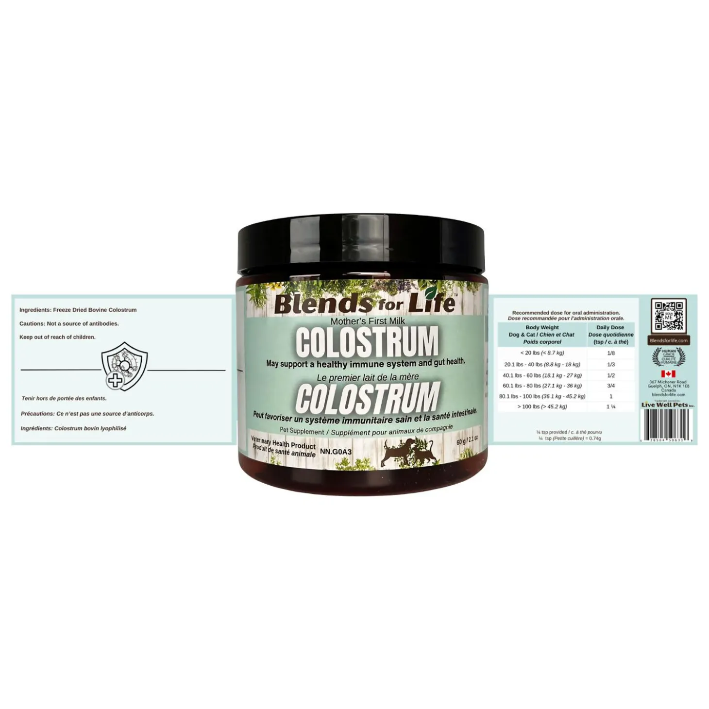 Mother's First Milk Colostrum Pet Supplement