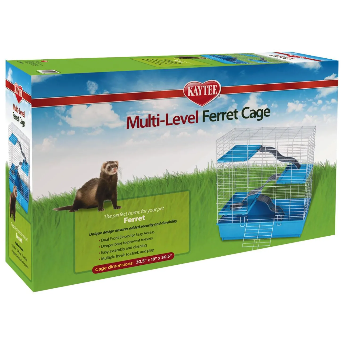 Multi-Level Ferret Cage