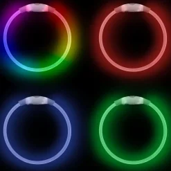 NiteHowl Mini Rechargeable LED Safety Necklace - Disc-O Select