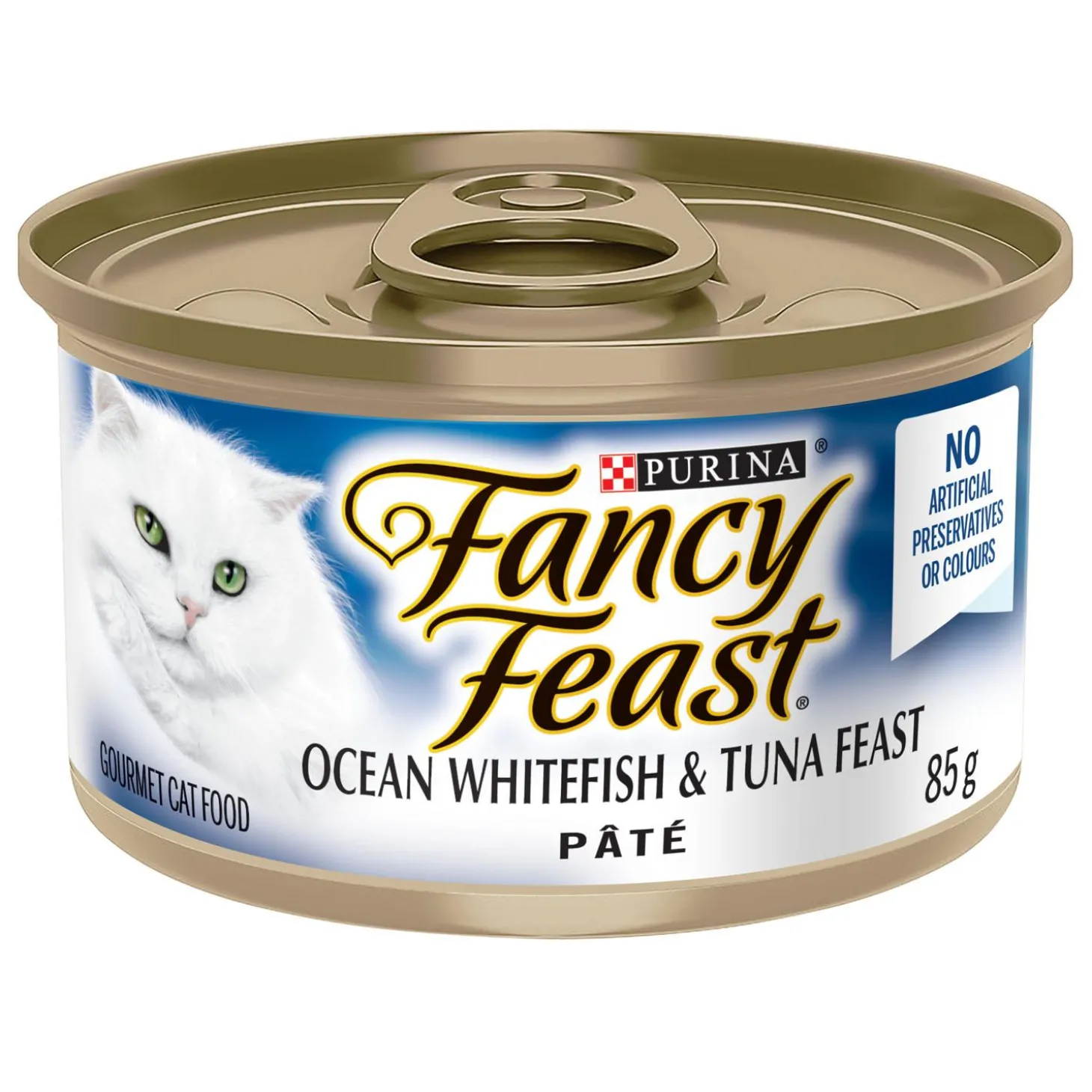Ocean Whitefish & Tuna Feast Pate Adult Cat Food
