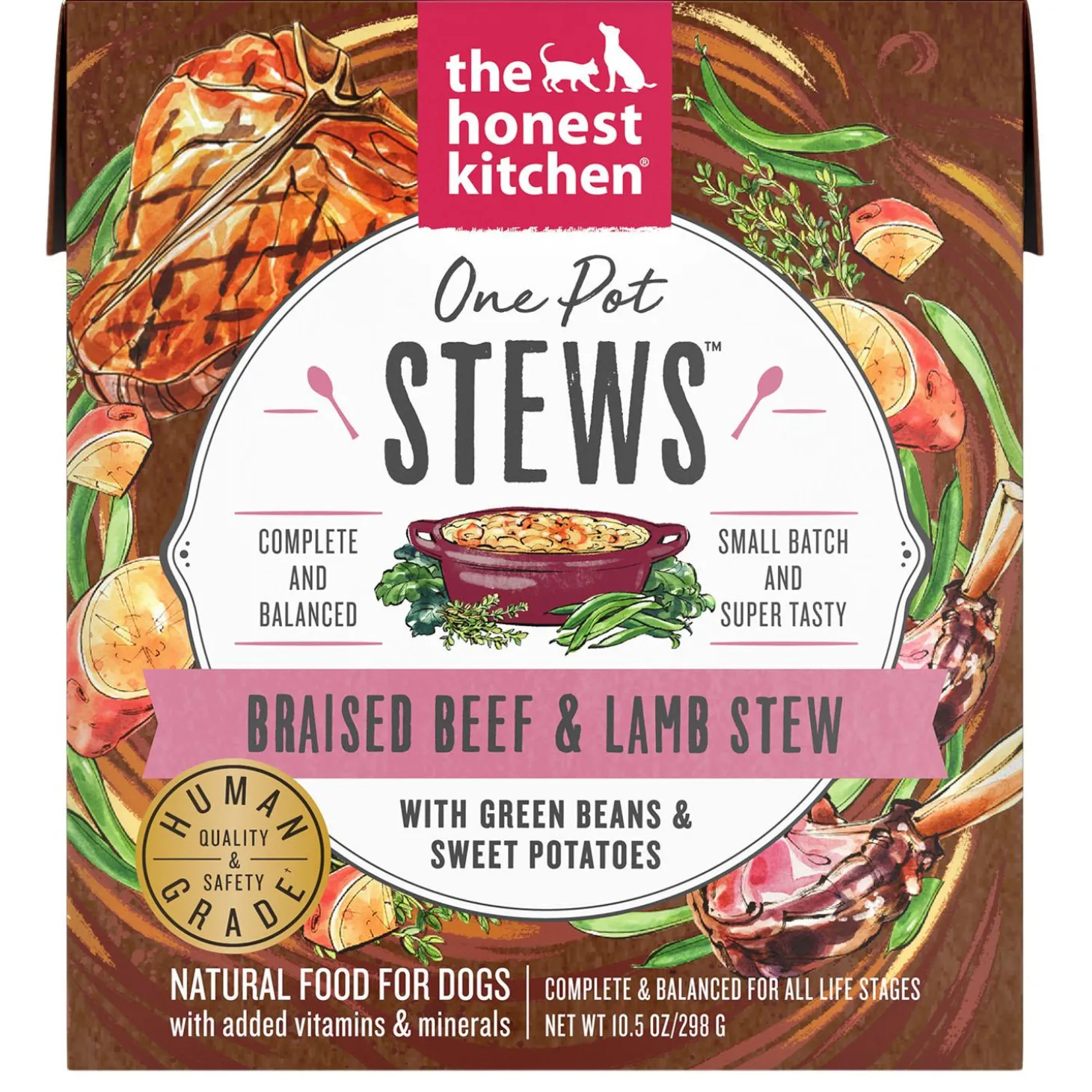 One Pot Stews Braised Beef & Lamb Stew Dog Food