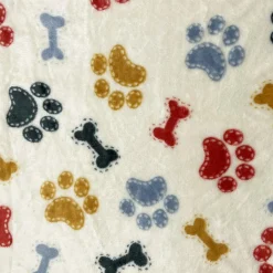 Paws and Bones Blanket Multicolor