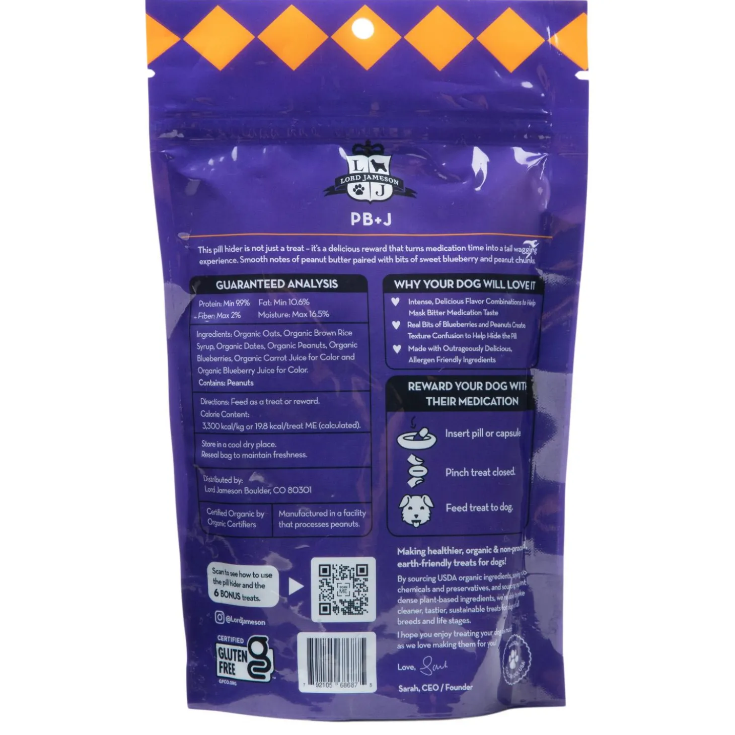 PB+J Pill Hider Dog Treats