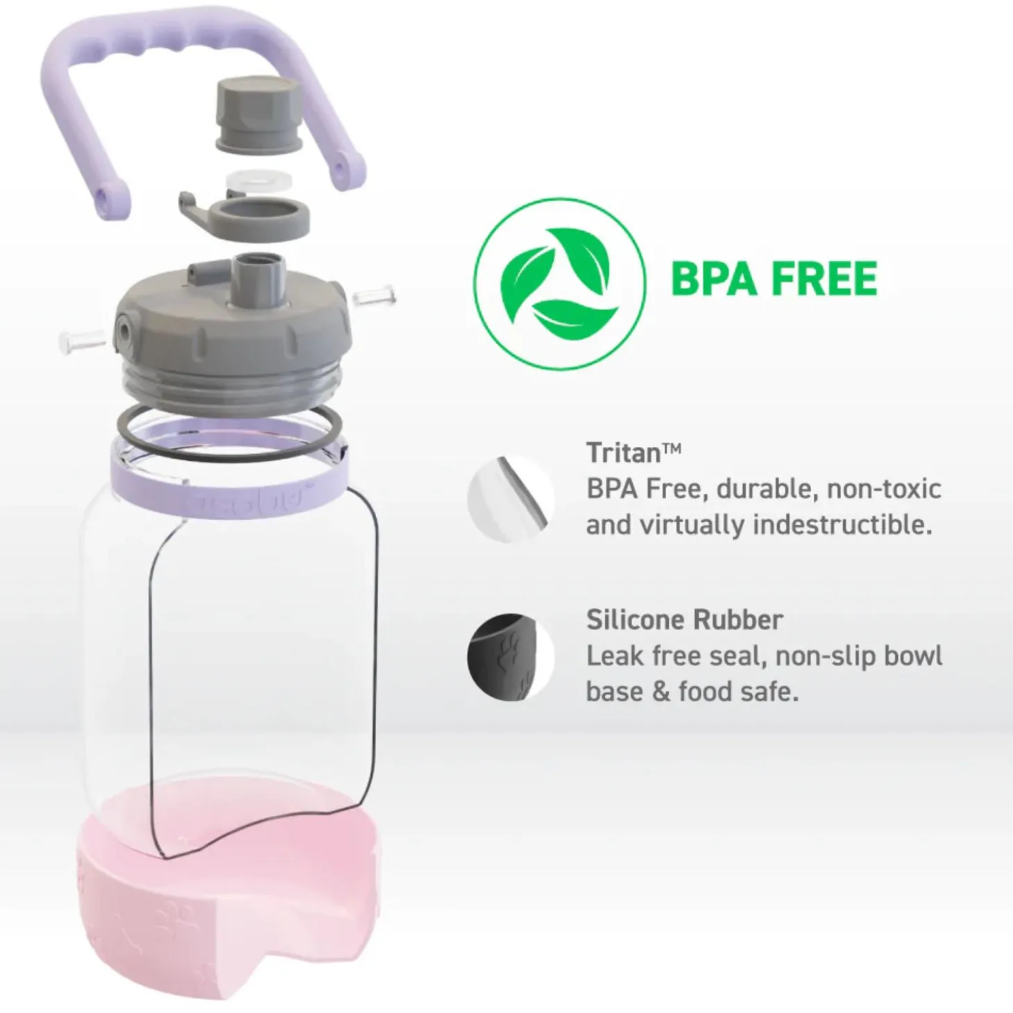 Pink Barkley Bottle