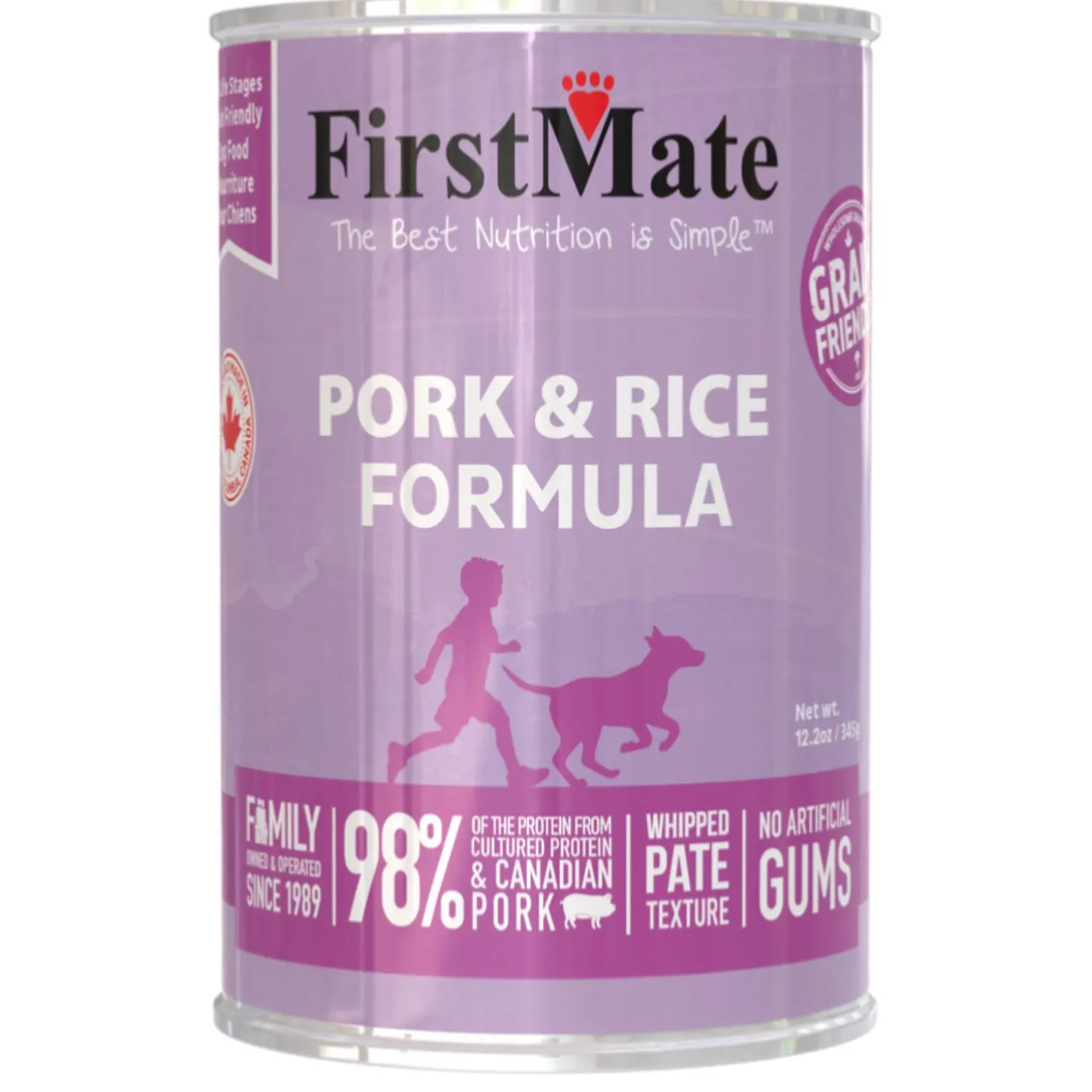 Pork & Rice Formula Dog Food