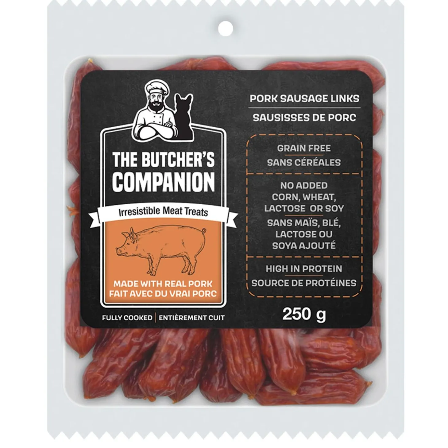 Pork Sausage Links Dog Treats