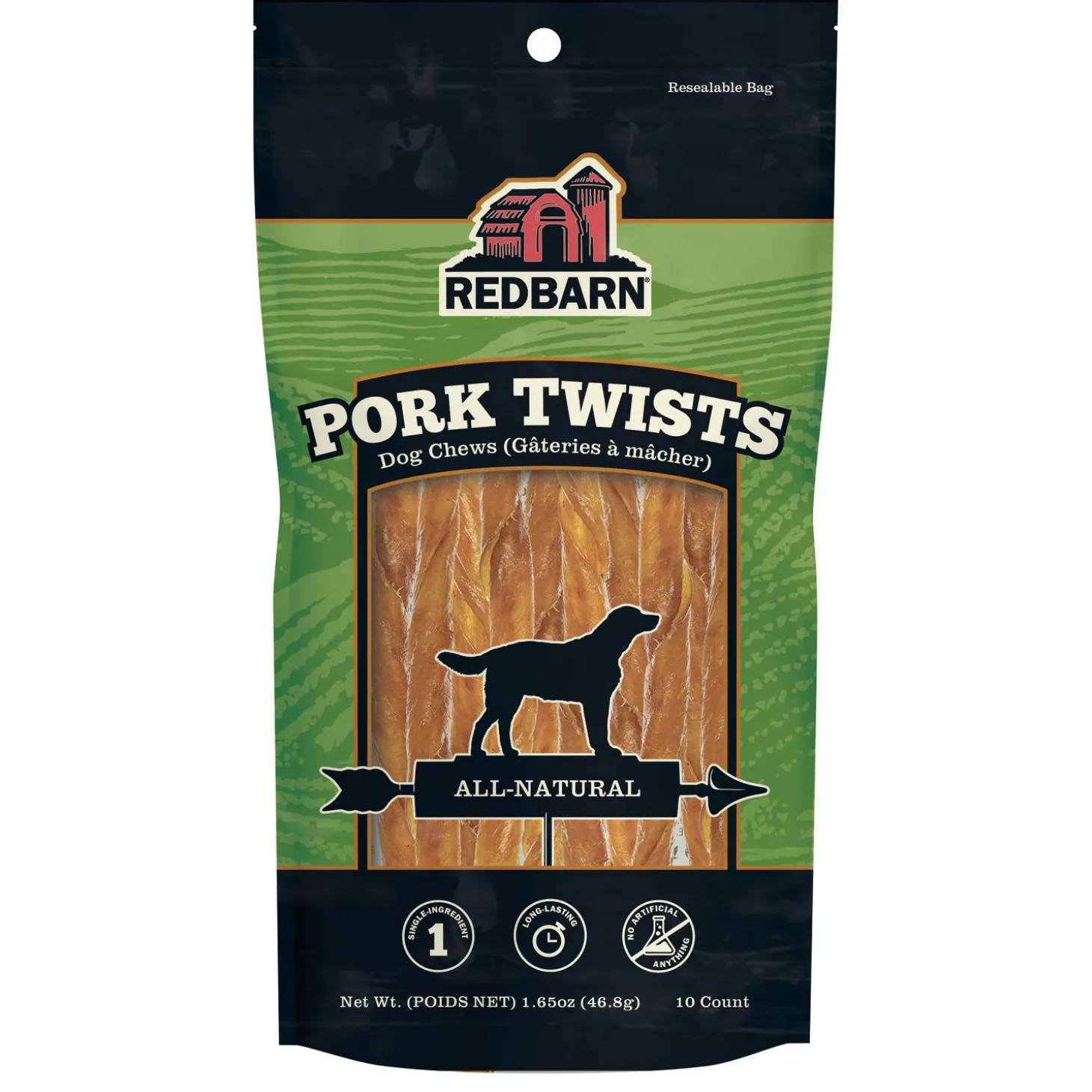 Pork Twists Dog Treats