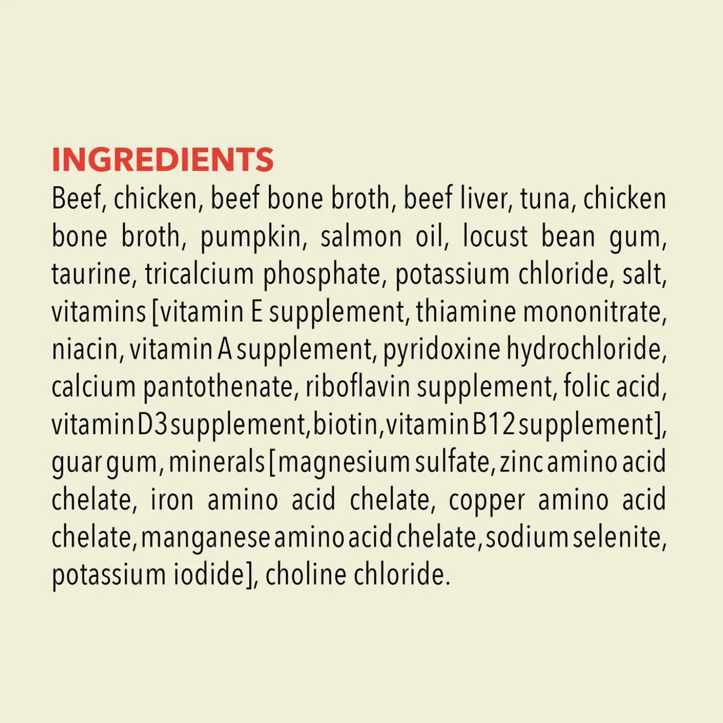 Premium Pate Beef Recipe Adult Cat Food