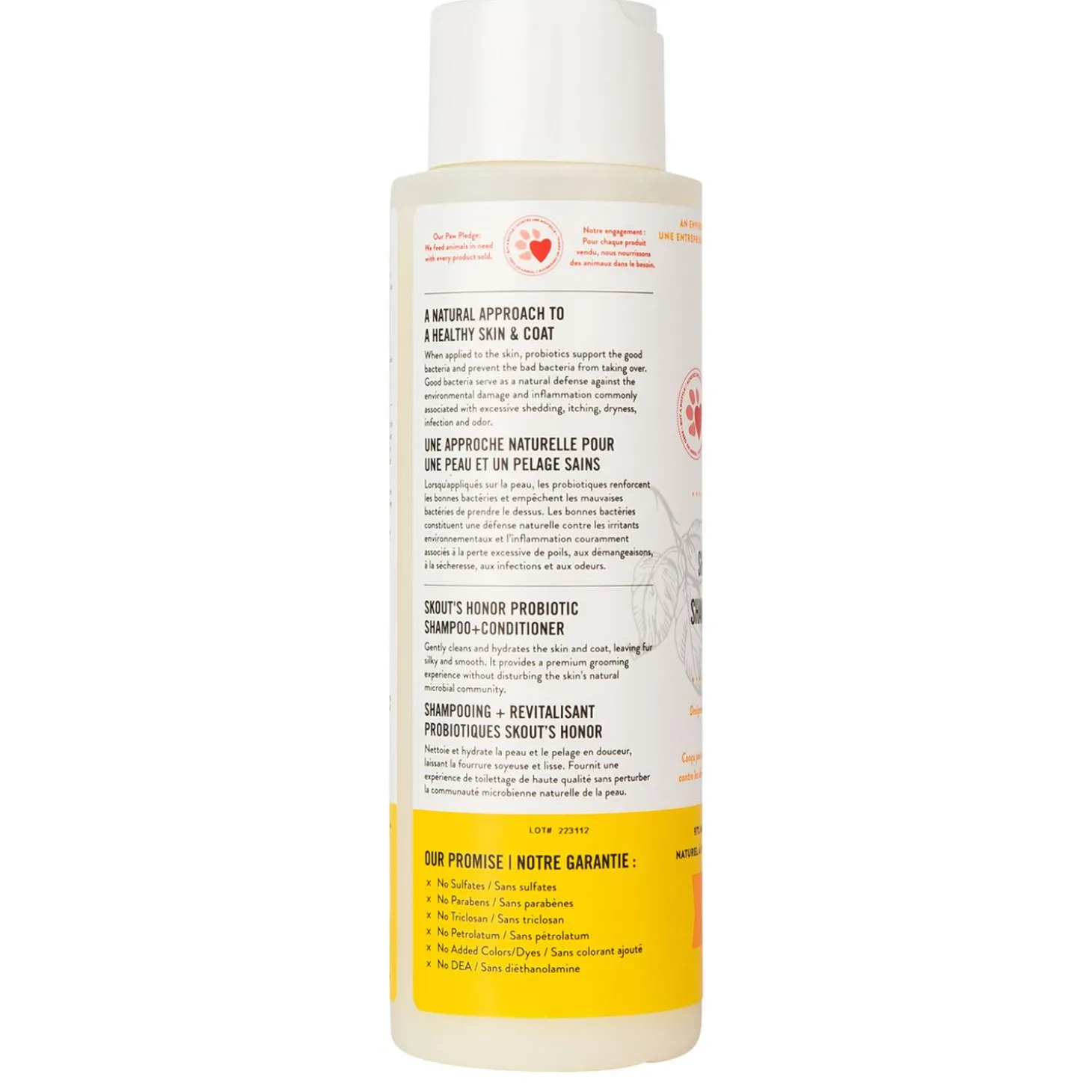 Probiotic Honeysuckle Shampoo + Conditioner