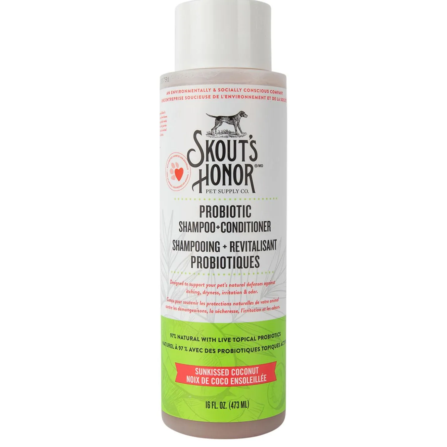 Probiotic Sunkissed Coconut Shampoo + Conditioner