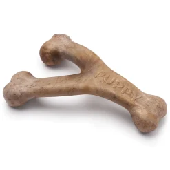 Puppy Bacon Wishbone Dog Chew Toy