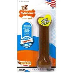 Puppy Chew Chicken Flavour Bone Dog Toy
