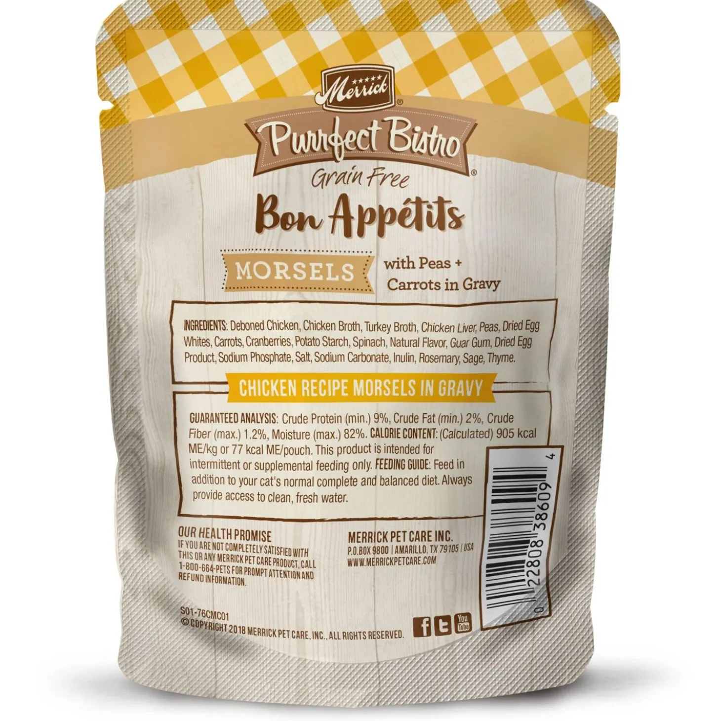 Purrfect Bistro Bon Appetits Morsels Chicken Recipe Cat Food