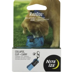 RadDog Blue Collapsible Bowl