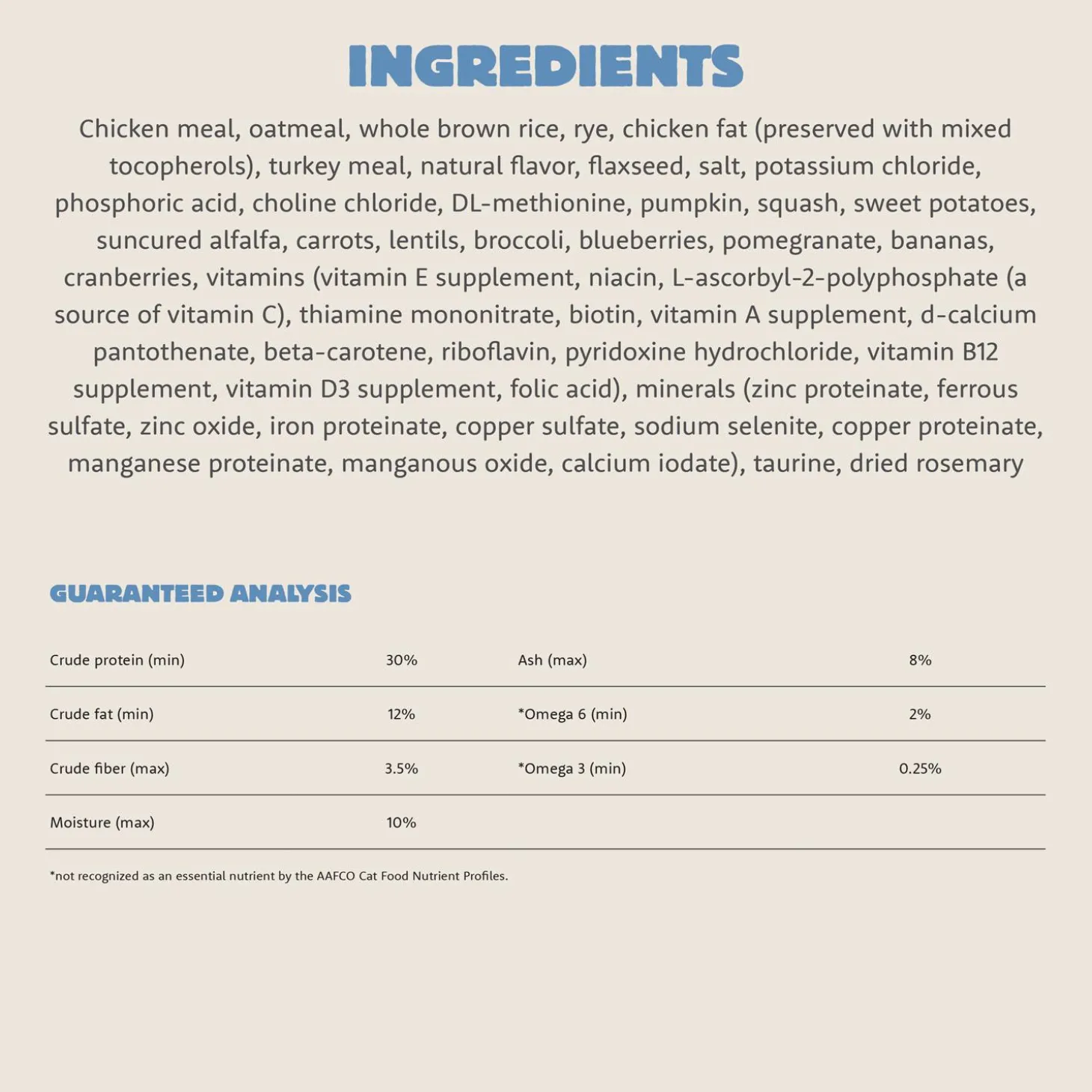 Range Rotisserie Recipe Adult Cat Food