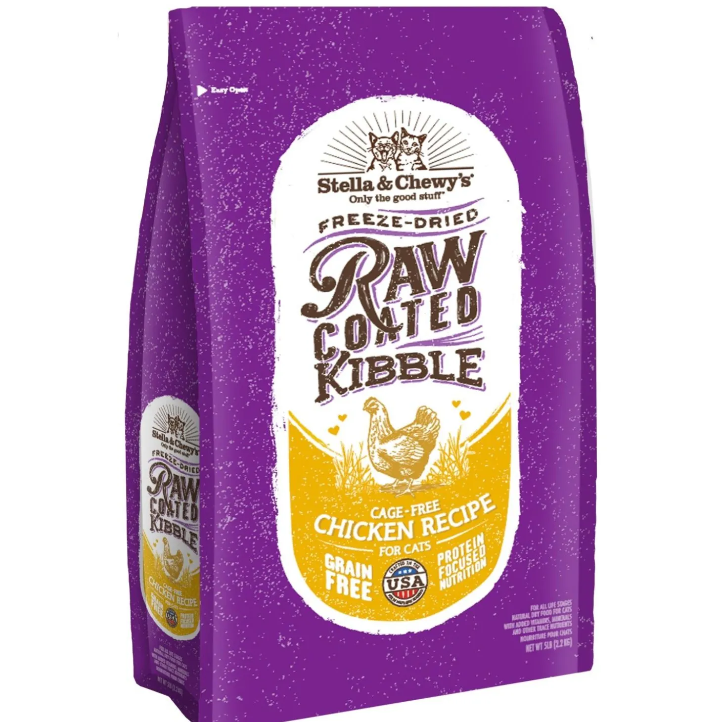 Raw Coated Cage Free Chicken Recipe Cat Food