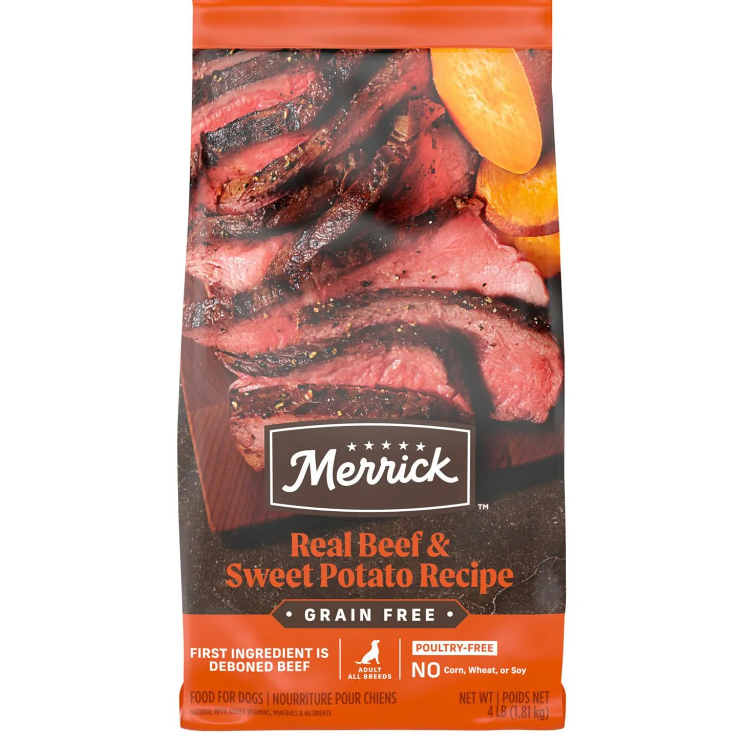 Real Texas Beef & Sweet Potato Recipe Adult Dog Food