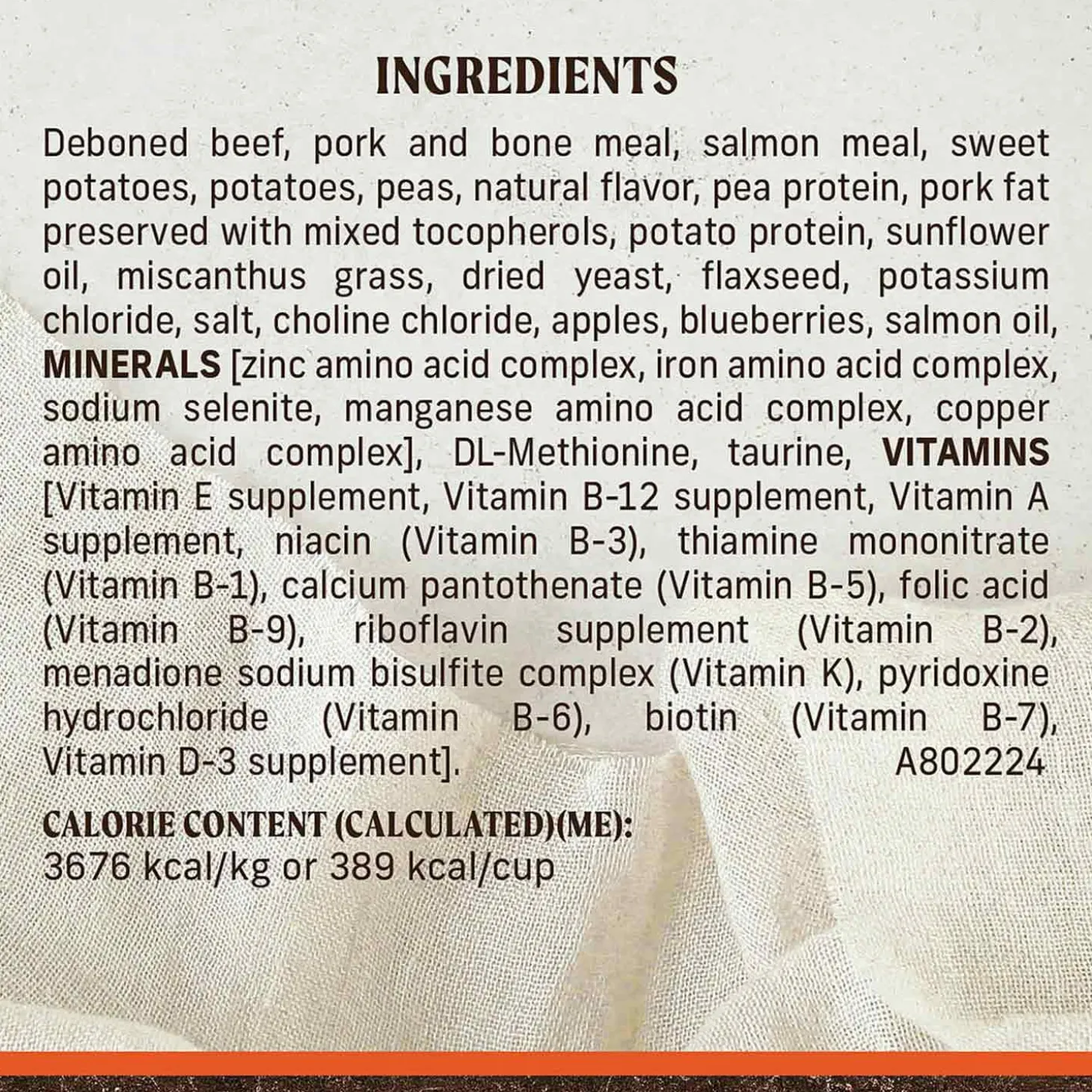 Real Texas Beef & Sweet Potato Recipe Adult Dog Food