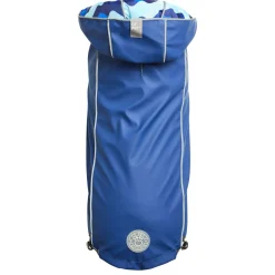 Reversible Elasto-Fit Navy Blue Raincoat
