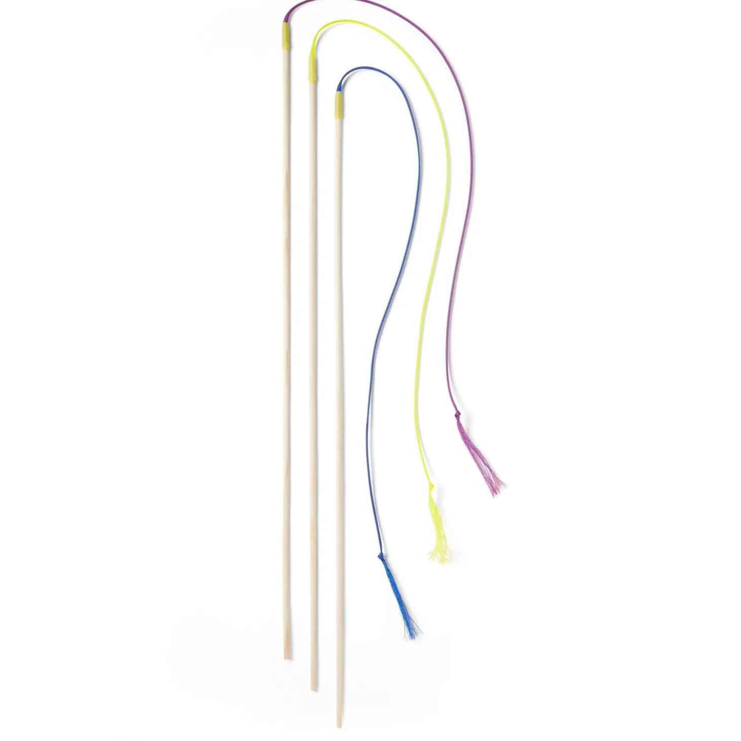Rod & String Assorted Teaser Cat Toy