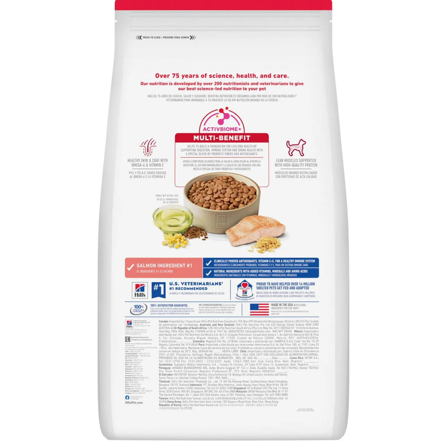 Salmon & Brown Rice Recipe Adult Dog Food
