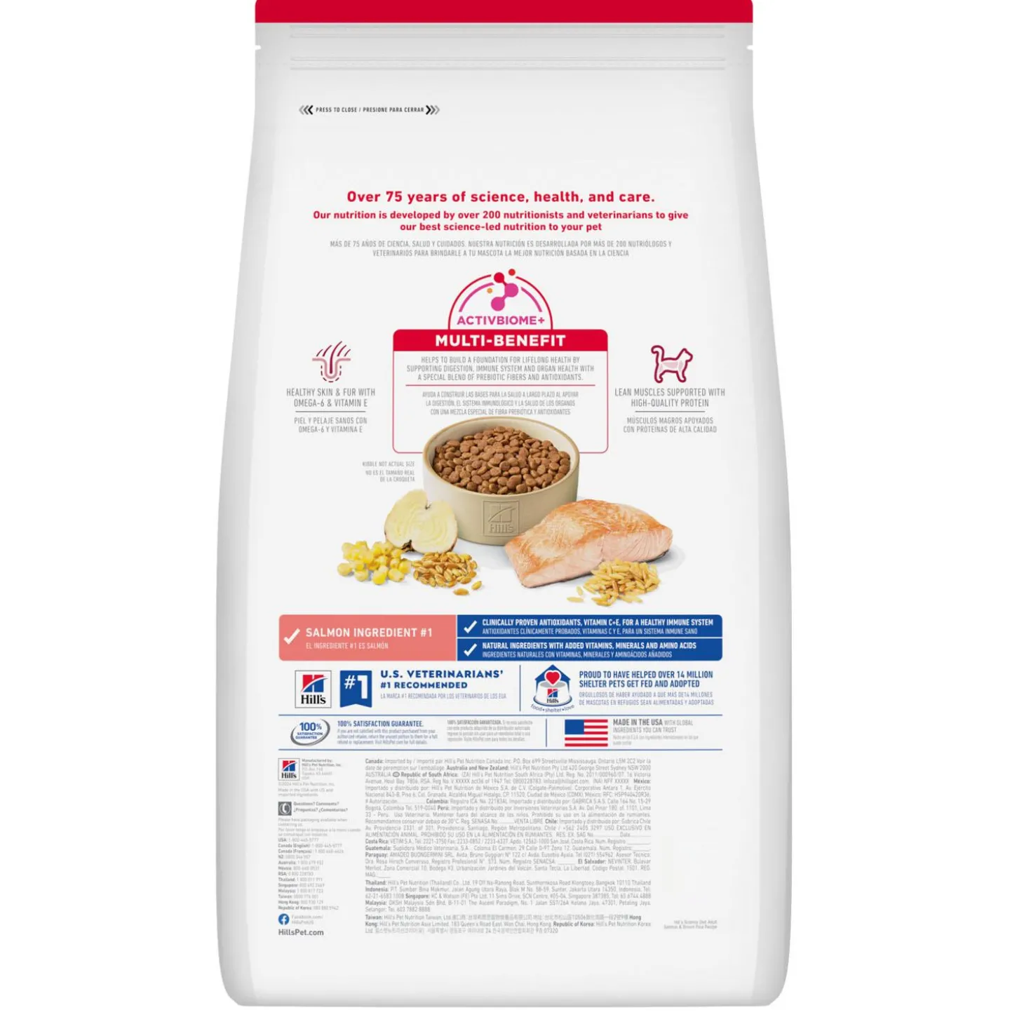 Salmon & Brown Rice Recipe Adult Cat Food