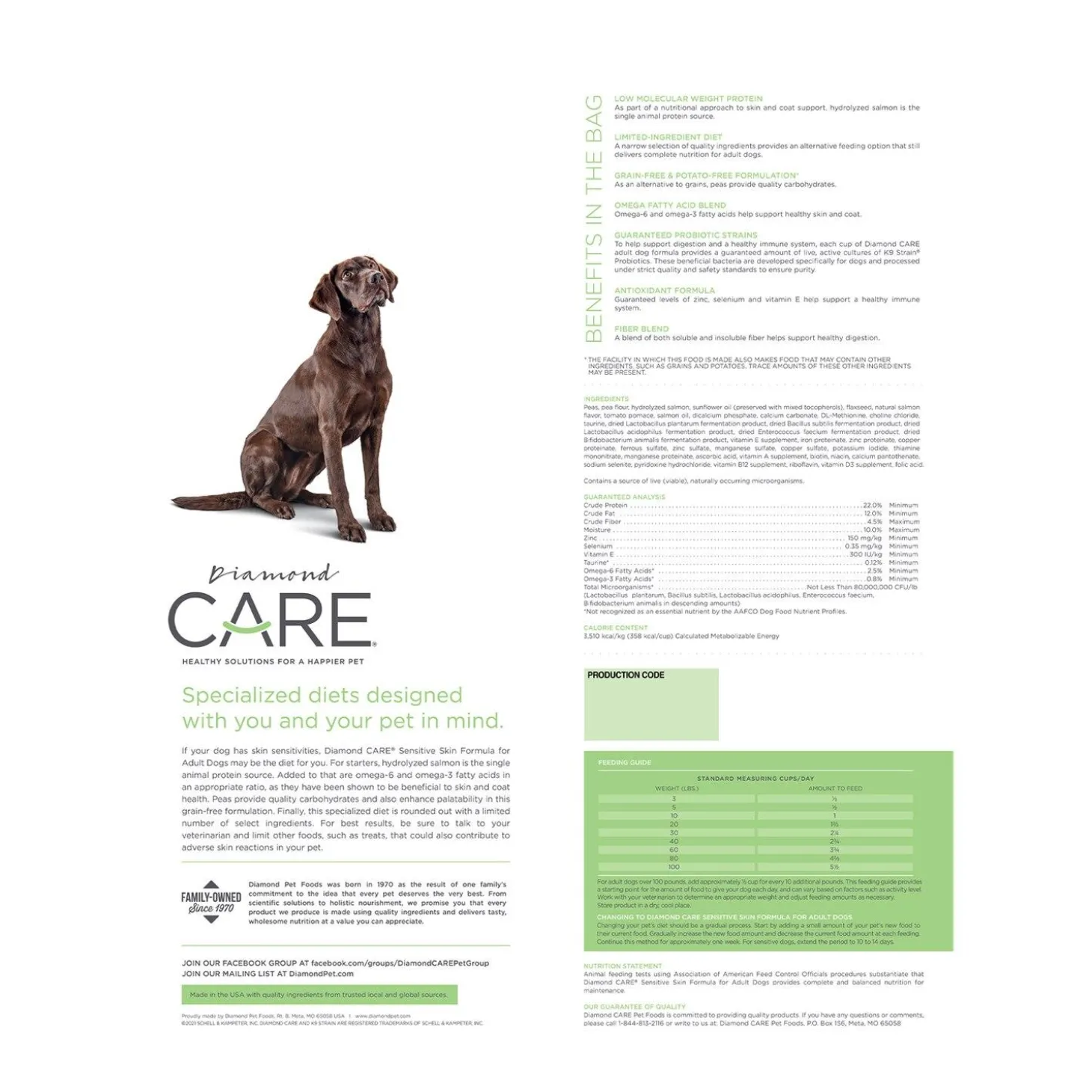 Sensitive Skin Formula Adult Dog Food