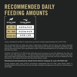 Shredded Blend Chicken & Rice Formula Large Breed Adult 7+ Dog Food