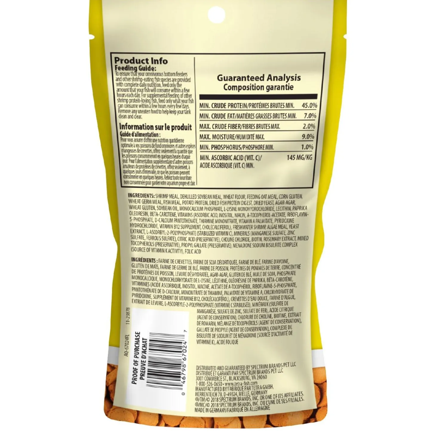 ShrimpWafers Fish Food