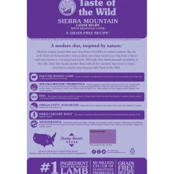 Sierra Mountain Canine Formula with Roasted Lamb Dog Food