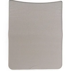 Silicone Grey Cat litter Mat