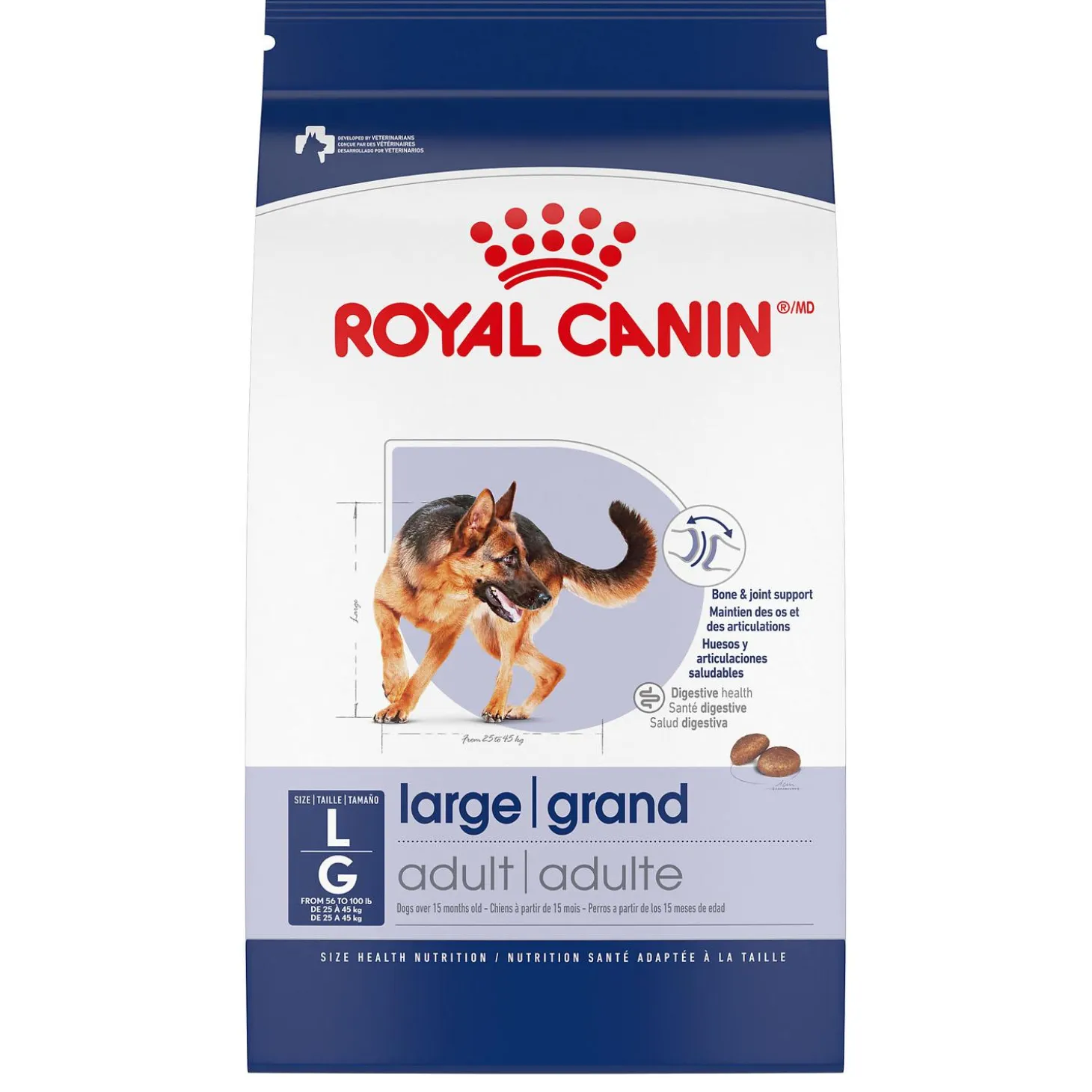 Size Health Nutrition Large Breed Adult Dog Food