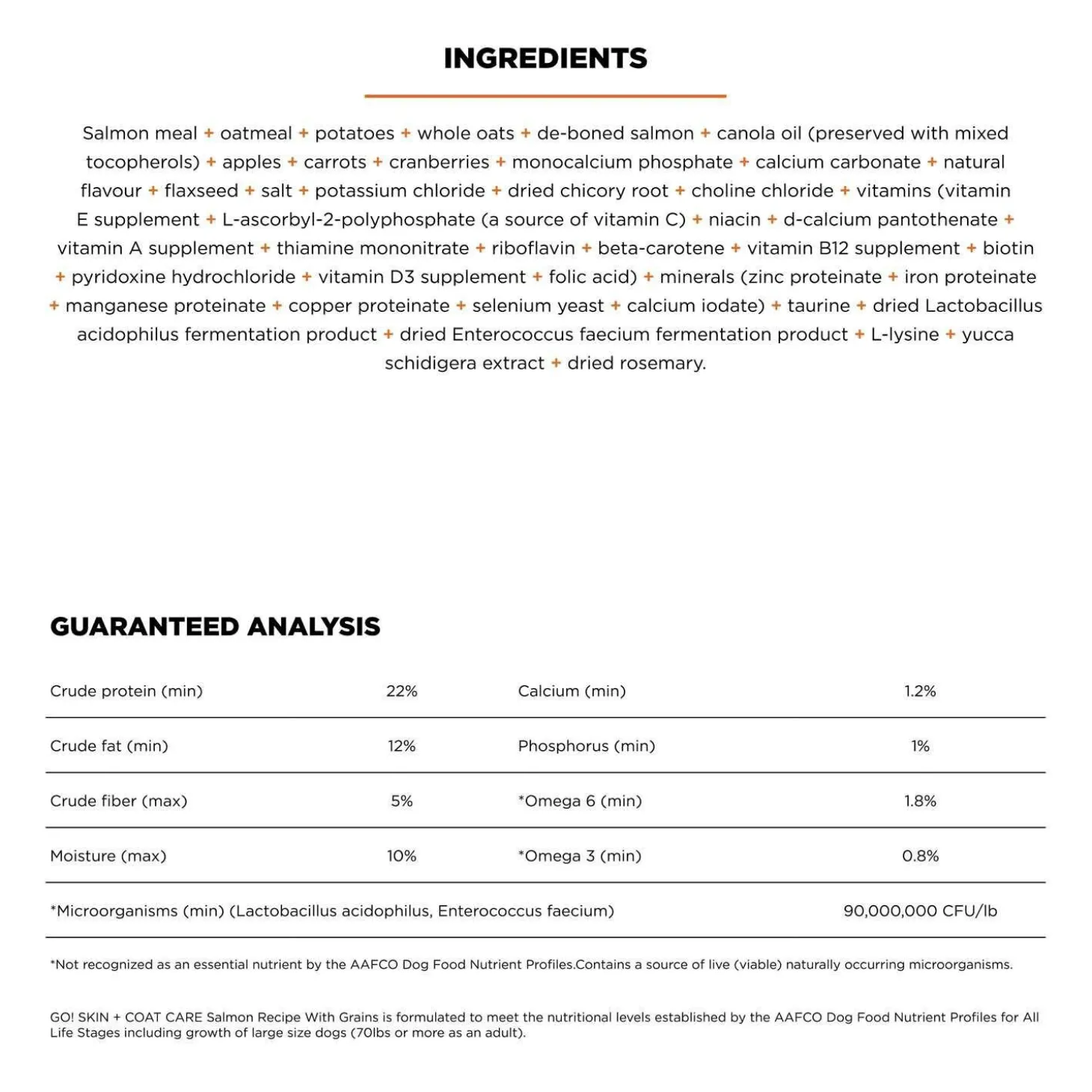 Skin + Coat Care Salmon With Grains Recipe Dog Food