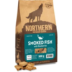 Smoked Fish with Blueberries