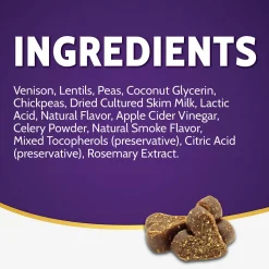 Soft Moist Venison Formula Dog Treats