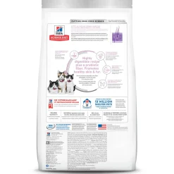 Specialty Sensitive Stomach & Skin Salmon & Brown Rice Recipe Kitten Cat Food