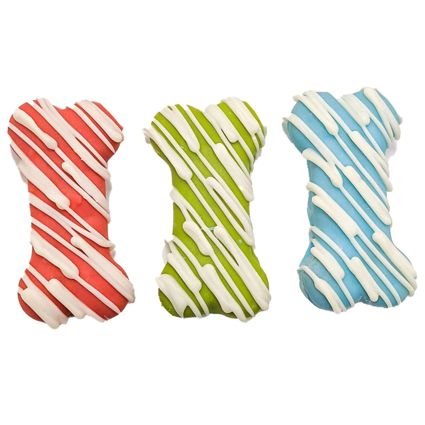 Spring Dipped Bones Dog Treat