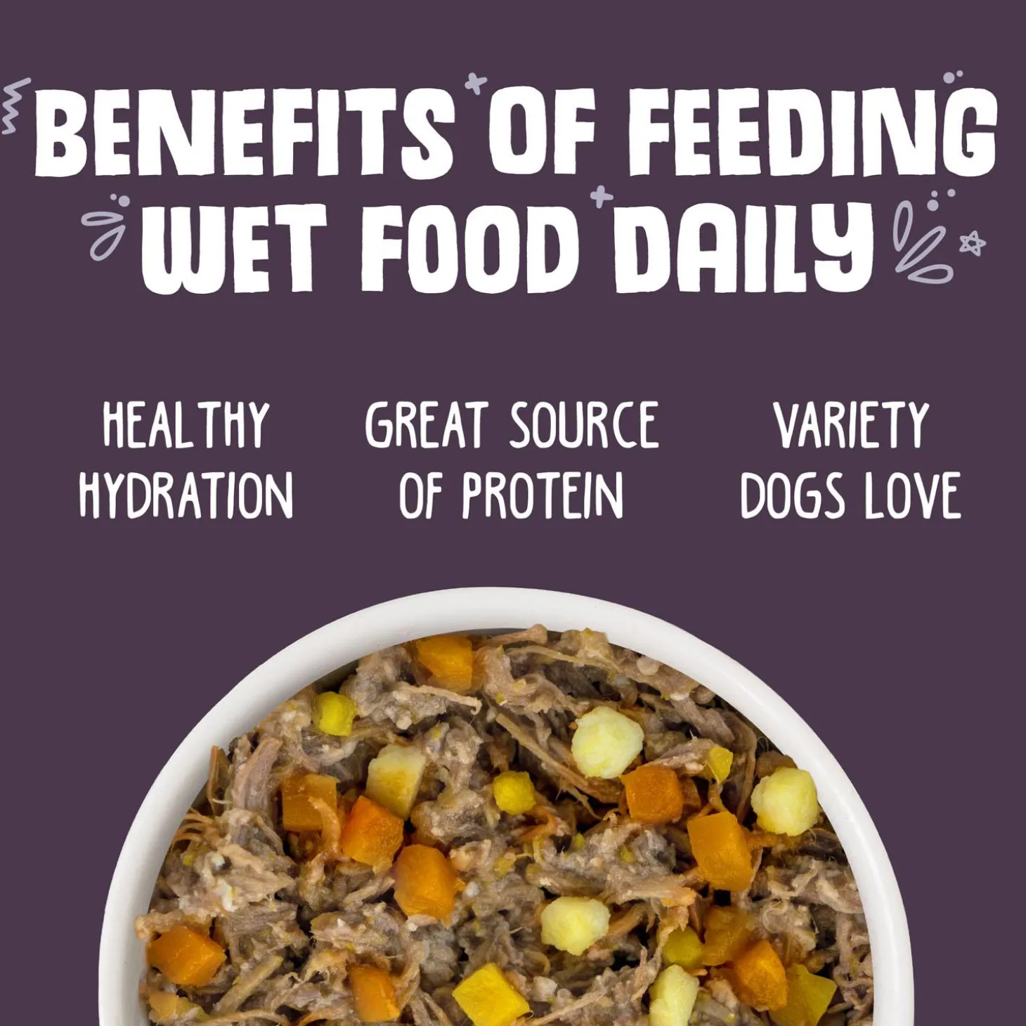 Steak Frites with Beef, Pumpkin & Sweet Potato Dog Food