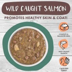 Stew! Simmer Down Turkey, Chicken & Salmon Dinner Cat Food