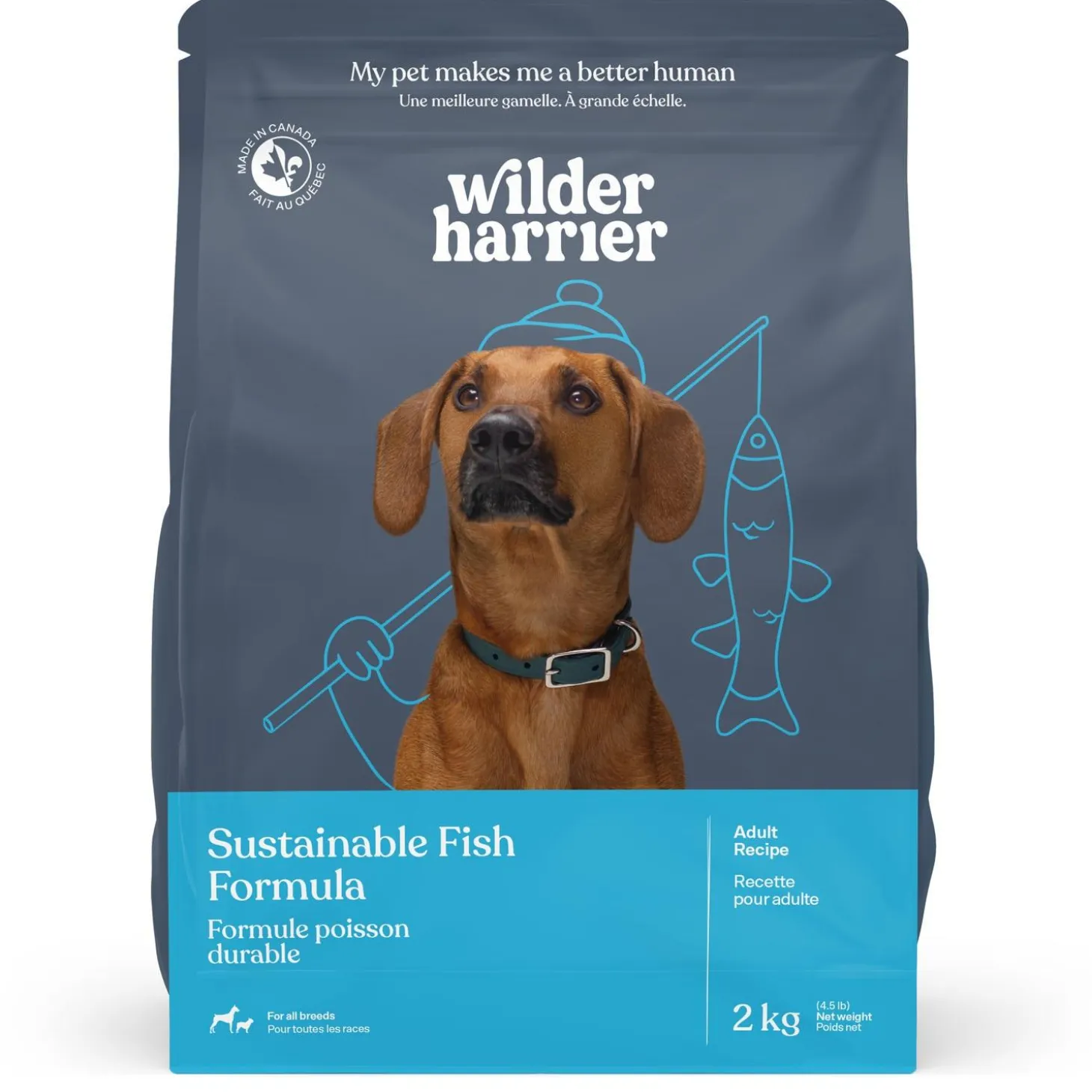 Sustainable Fish Formula Adult Dog Food