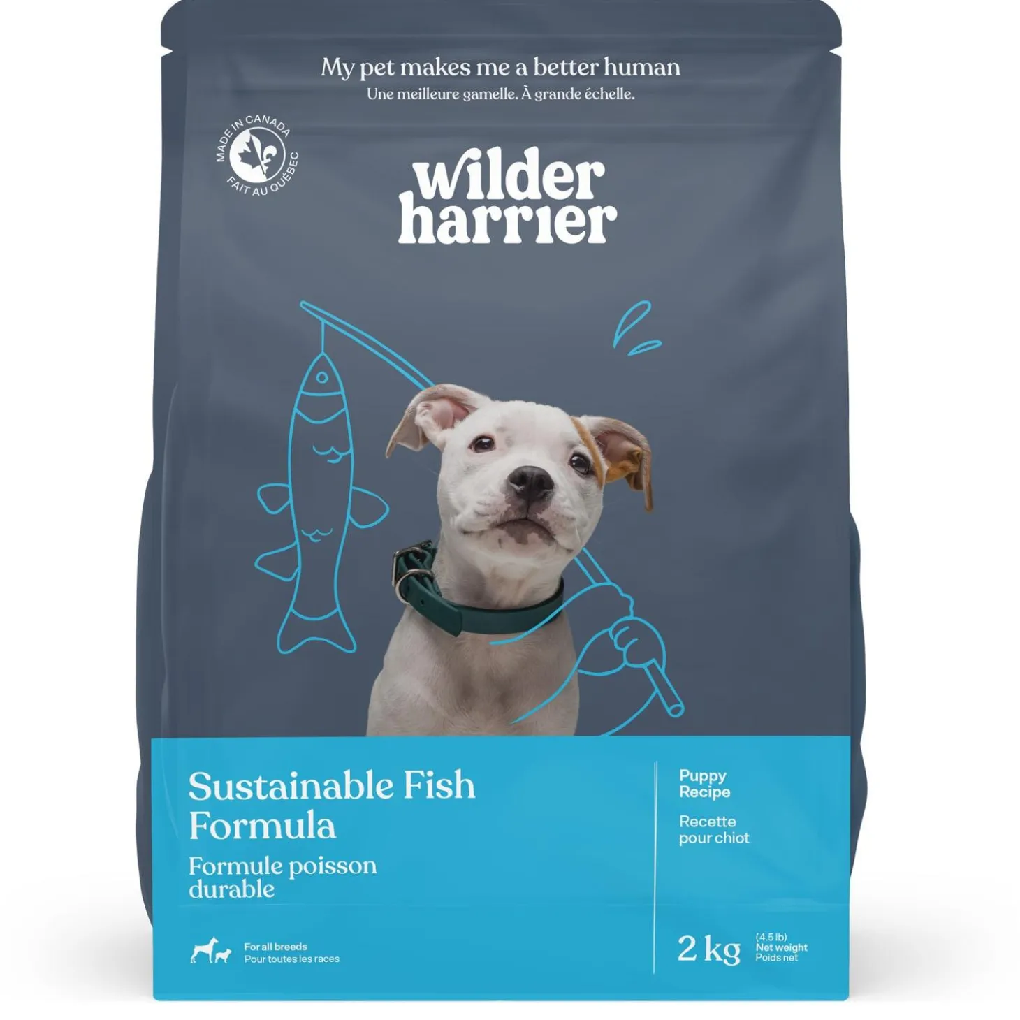 Sustainable Fish Formula Puppy Dog Food