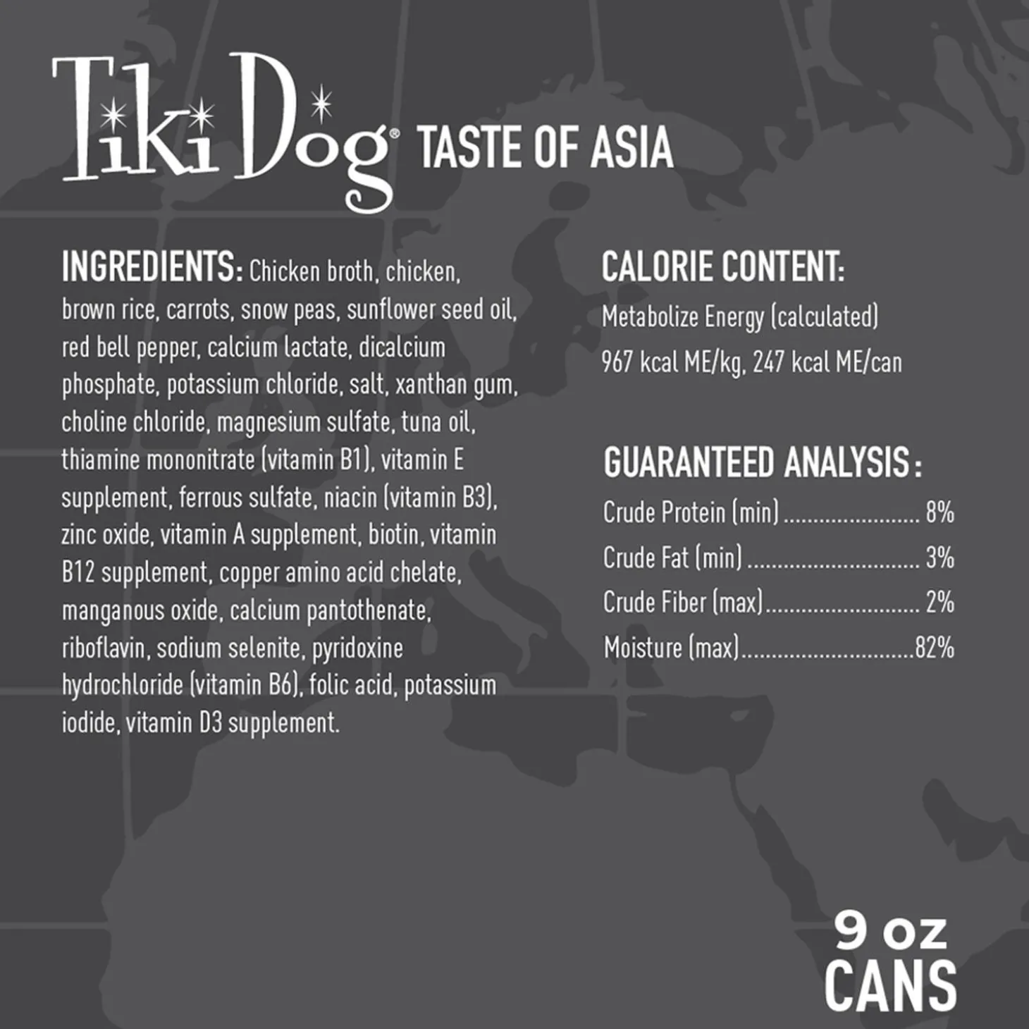 Taste of Asia Chicken & Snow Peas Stir Fry Recipe in Broth Adult Dog Food