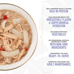 Taste of the World Asia Peking Duck Recipe in Broth Adult Dog Food